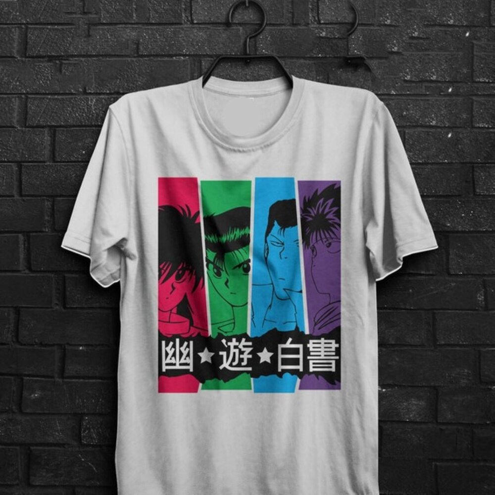 Yu Yu Hakusho T-Shirt Vintage Anime 90s Manga Fan Graphic Tee 89